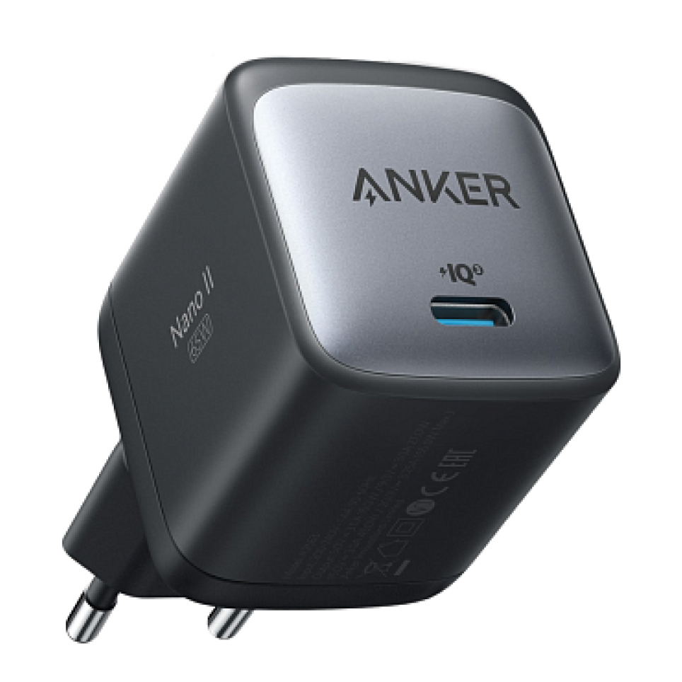 Зарядное устройство Anker PowerPort Nano II GaN 65W