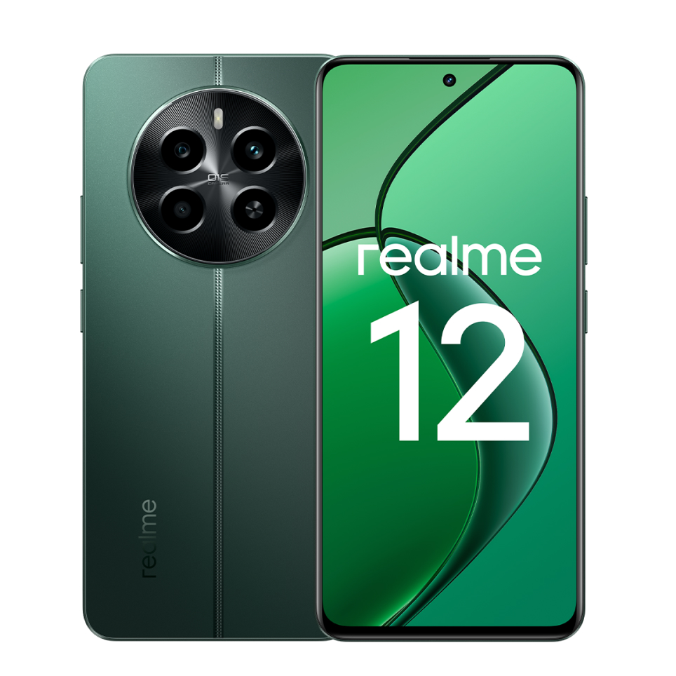 Смартфон Realme 12 4G (8/256 зеленый)