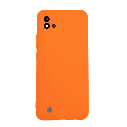 Чехол для Realme C11 2021 бампер АТ Soft touch (оранжевый)