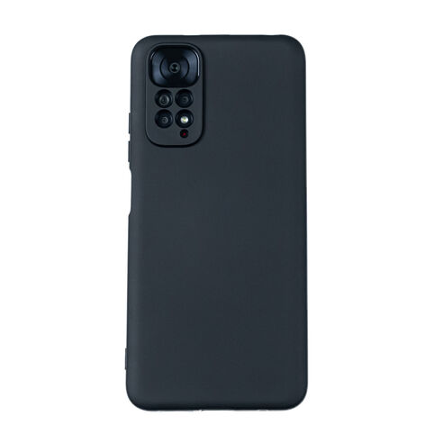 Чехол для Redmi Note 11/11S бампер АТ Silicone Case (Черный)