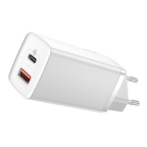 Сетевое зарядное Baseus GaN2 Lite Quick Charger (белый)