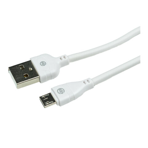 Кабель Micro-USB 2.4А АТ (белый)