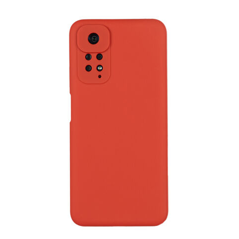 Чехол для Redmi Note 11 бампер LS Silicone Case (красный)