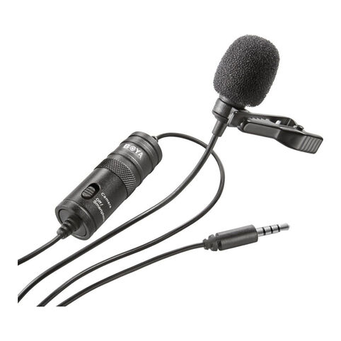 Проводной петличный микрофон BOYA BY-M1 фото