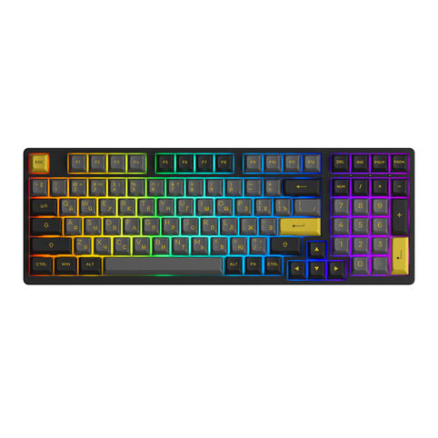 Клавиатура AKKO 3098B RGB Hot Swap (Jelly Purple/черный)