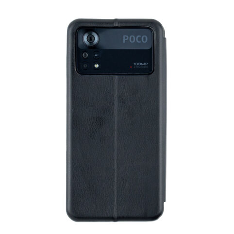 Чехол для POCO X4 Pro 5G книжкой AT (черный)
