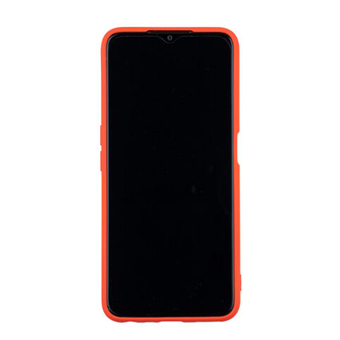 Чехол для Realme C35 бампер АТ Silicone case (красный)