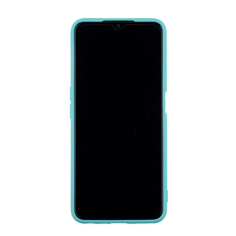 Чехол для Realme C35 бампер АТ Silicone case (бирюзовый)