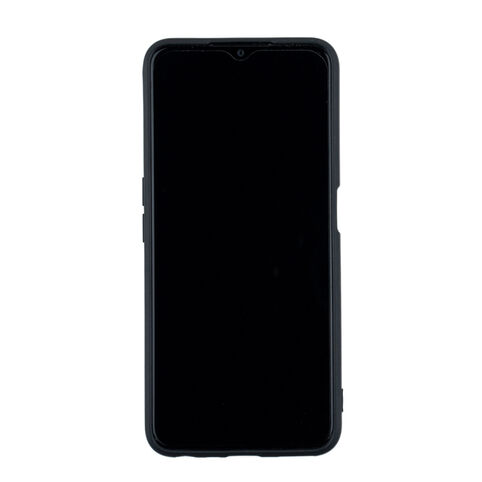 Чехол для Realme C35 бампер АТ Silicone case (черный)