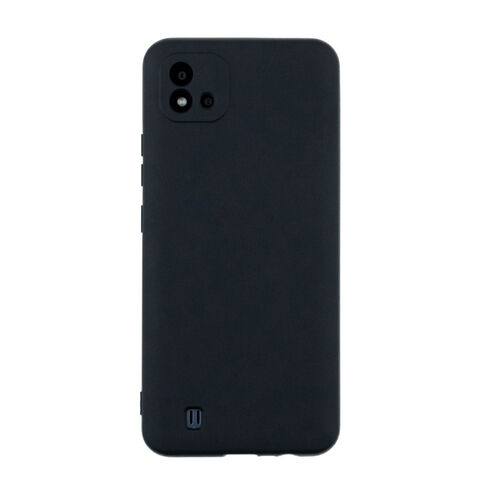 Чехол для Realme C11 2021 бампер АТ Silicone case (черный)