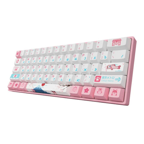 Клавиатура AKKO 3061  (Jelly Pink/розовый)