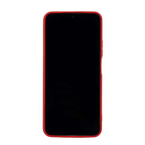 Чехол для Realme C33 бампер АТ Silicone case (красный)