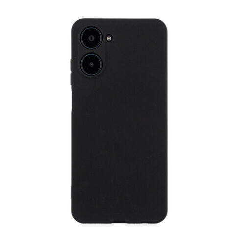 Чехол для Realme 10 бампер АТ Silicone case (черный)