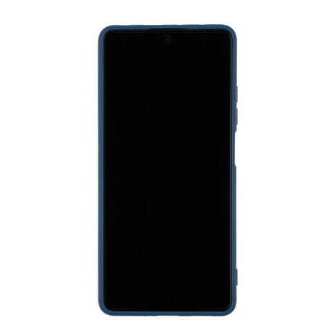 Чехол для POCO X5 Pro 5G бампер AT Silicone Case (синий)