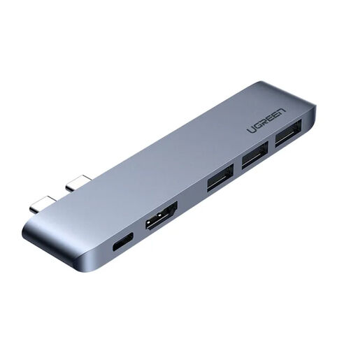 Хаб Ugreen CM251 60559 (HDMI, USB-A, USB-C, Thunderbolt 3) фото