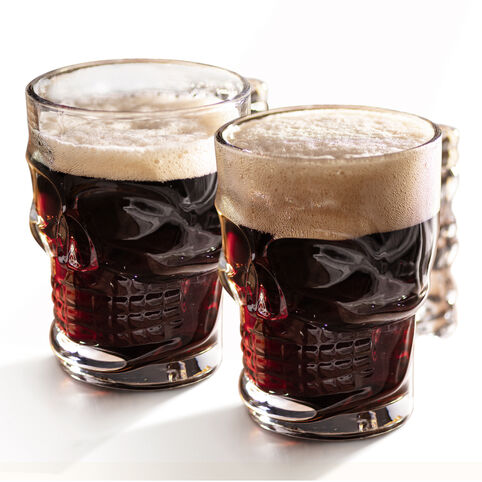 Набор бокалов для пива Makkua Beerglass Skull buddy MB530 530 мл фото