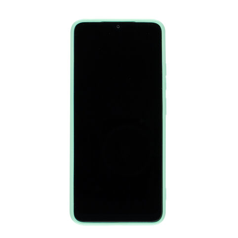 Чехол для Redmi 12C бампер AT Silicone Case (бирюзовый)