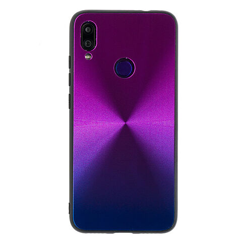 Чехол для Redmi Note 7 бампер EXPERTS Shiny (Фиолетовый)