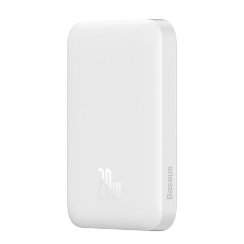 Аккумулятор Baseus Magnetic Mini Wireless 10000mAh 20W (белый)