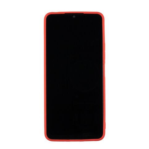 Чехол для Redmi 13C бампер AT Silicone Case (красный)