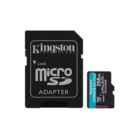 Карта памяти Kingston MicroSDXC Canvas Go Plus (256 ГБ)