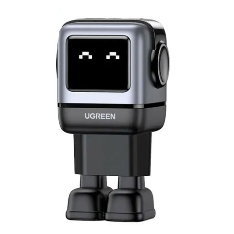 Сетевое зарядное устройство Ugreen CD361-25685B Nexode Robot GaN 65 Вт (серый)