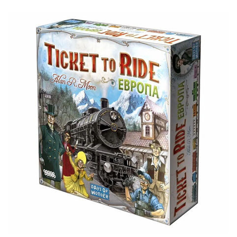 Настольная игра Hobby World Ticket to Ride Европа фото