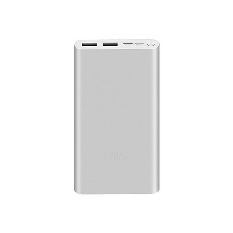 Аккумулятор Xiaomi Mi Power Bank 3 10000 мАч (Серебристый)