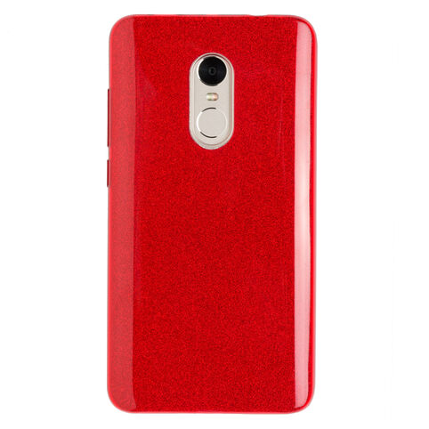 Чехол для Redmi Note 4x бампер JZZS Shine+ (красное)