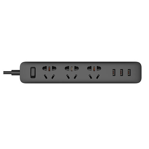 Удлинитель Xiaomi Mi Power Strip 3 QC (черный)