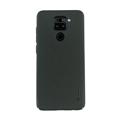 Чехол для Redmi Note 9 бампер пластиковый Nillkin (Черный)