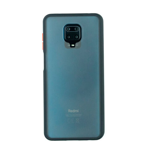 Чехол для Redmi Note 9S/9 Pro бампер AT Frosted case (Черный)