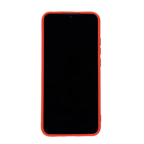 Чехол для Redmi 9C бампер AT Silicone case (красный)