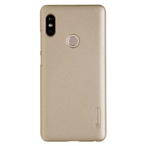 Чехол для Xiaomi Redmi Note 5 бампер пластиковый Nillkin (Золотой)