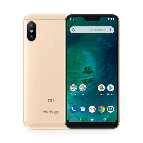 Смартфон Xiaomi Mi A2 Lite (3/32 Золотой)