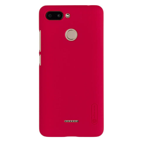 Чехол для Xiaomi Redmi 6 бампер пластиковый Nillkin (Красный)