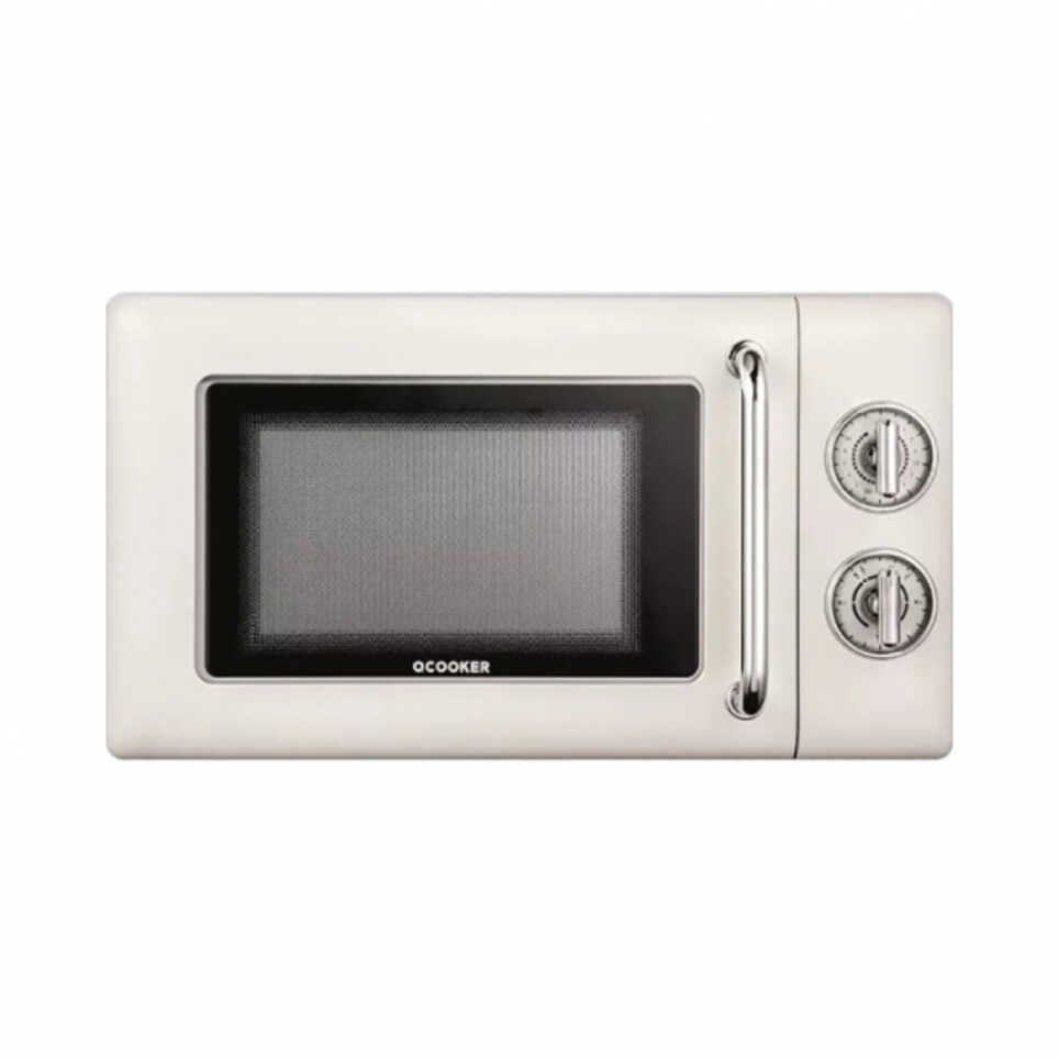 Купить Микроволновая печь Qcooker Household Retro Microwave 20L в  рассрочку, карта Халва. С доставкой в Минске. Характеристики, отзывы, обзор.