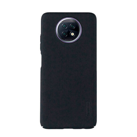 Чехол для Redmi Note 9T бампер пластиковый Nillkin (Черный)