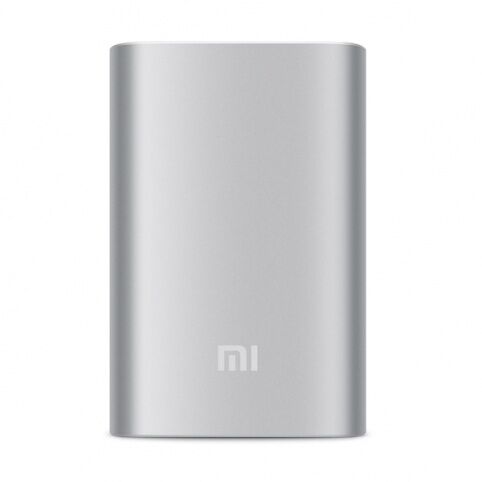 Внешний аккумулятор Xiaomi Mi Power Bank 10000 мАч (Серебро)