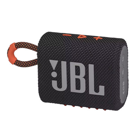 Колонка JBL Go 3 (Черно-оранжевый)