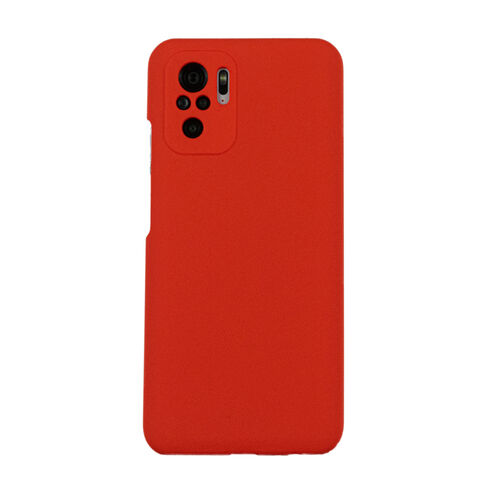 Чехол для Redmi Note 10/10S бампер АТ Silicone Case (Красный)