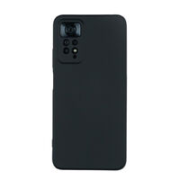 Чехол для Redmi Note 11 Pro/11 Pro 5G бампер АТ Silicone Case (черный)