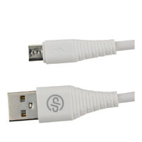 Кабель Micro-USB 3A АТ (белый)