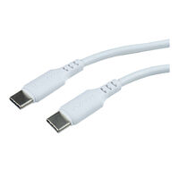 Кабель Maxvi USB Type-C/Type-C АТ (Белый)