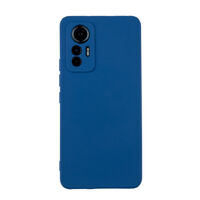Чехол для Xiaomi 12 Lite бампер АТ Silicone case (синий)