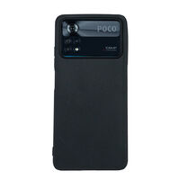 Чехол для POCO X4 PRO 5G бампер AT Soft touch (черный)
