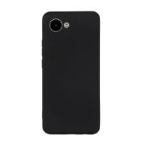 Чехол для Realme C30 бампер АТ Silicone case (черный)