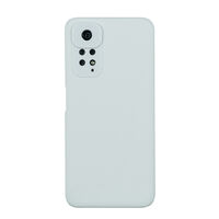 Чехол для Redmi Note 11S бампер LS Silicone Case (Белый)