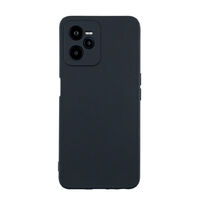 Чехол для Realme C35 бампер АТ Silicone case (черный)