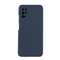 Чехол для POCO M3 Pro 5G/Redmi Note 10 5G бампер АТ Silicone Case (Темно-серый)
